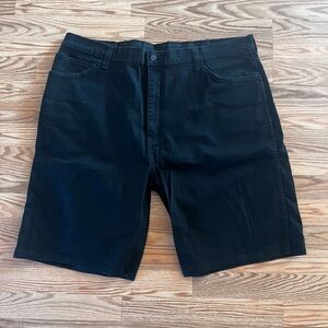 Levis 569 loose fit denim shorts blask size 42